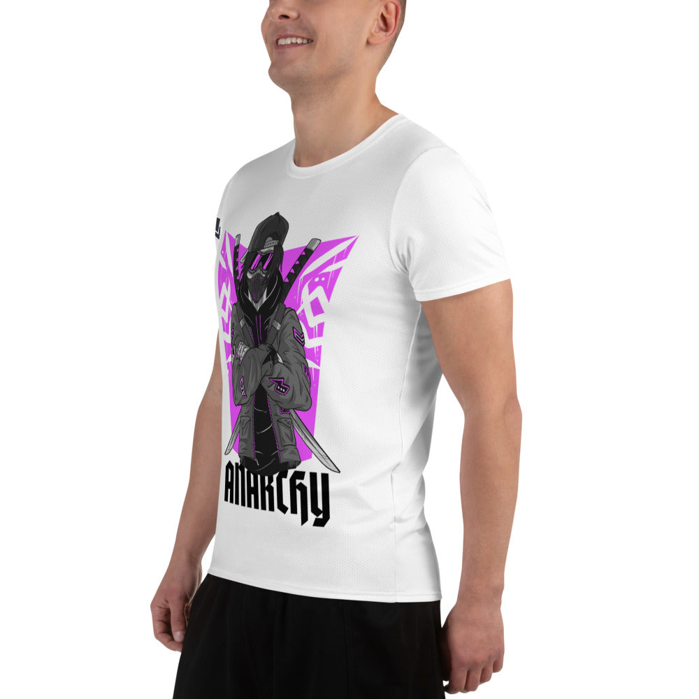 'Chaos Collection' Anarchy Men's Athletic T-shirt