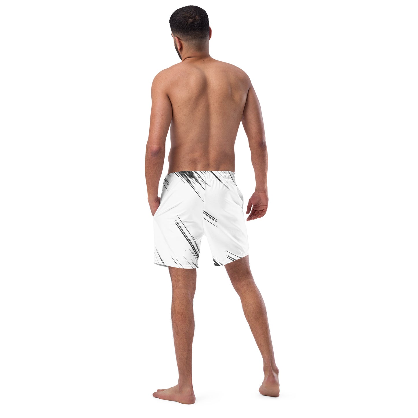 'Grunge' Color Fade Men's swim trunks