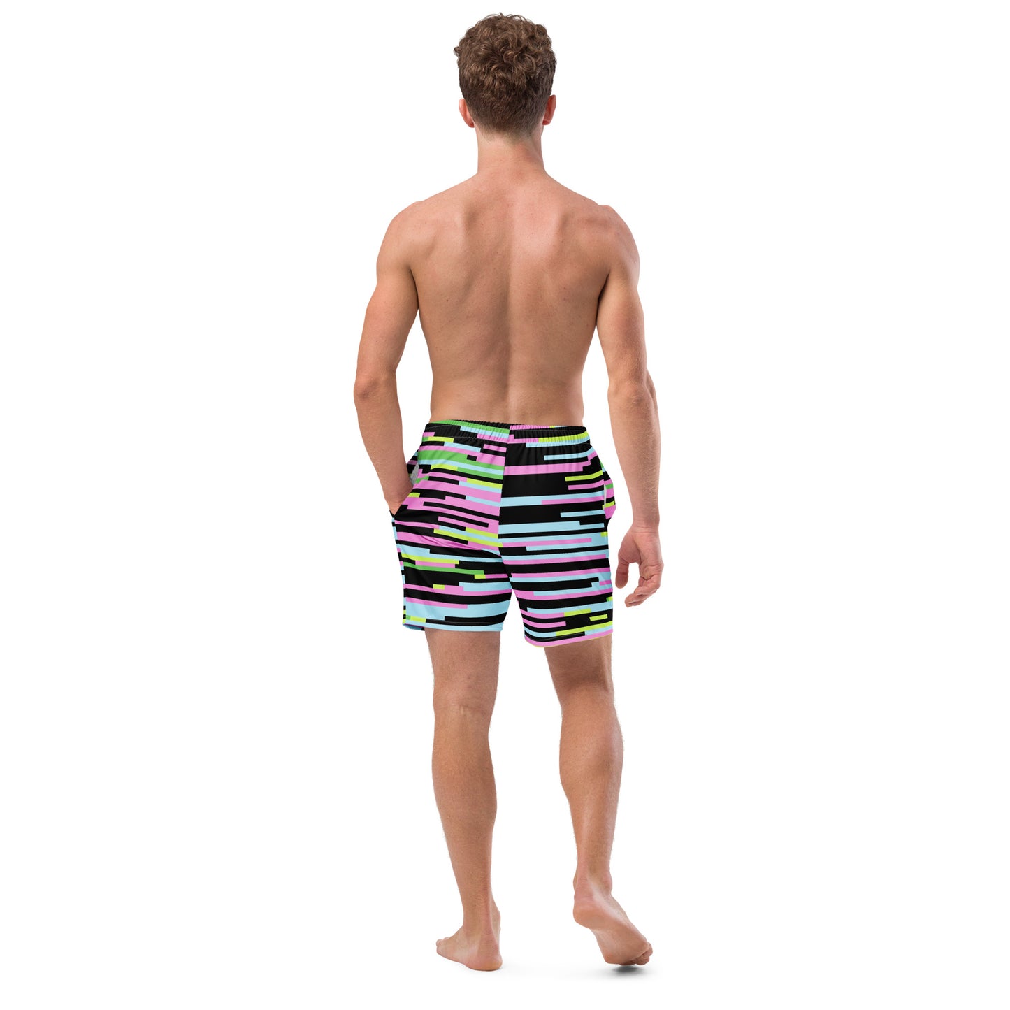 'Grunge' Color Orgasim Men's swim trunks