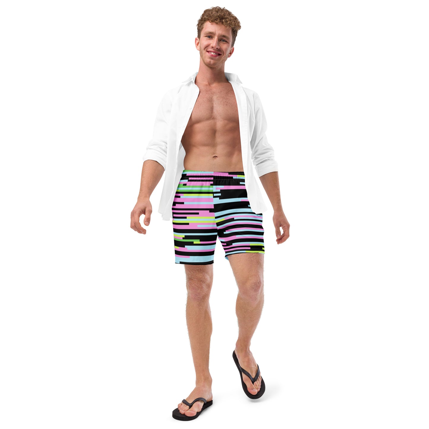 'Grunge' Color Orgasim Men's swim trunks
