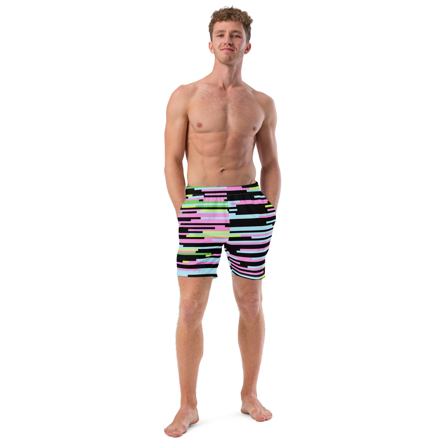 'Grunge' Color Orgasim Men's swim trunks