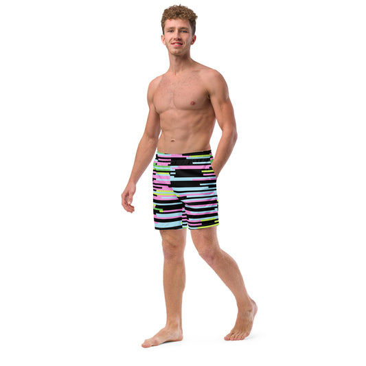 'Grunge' Color Orgasim Men's swim trunks