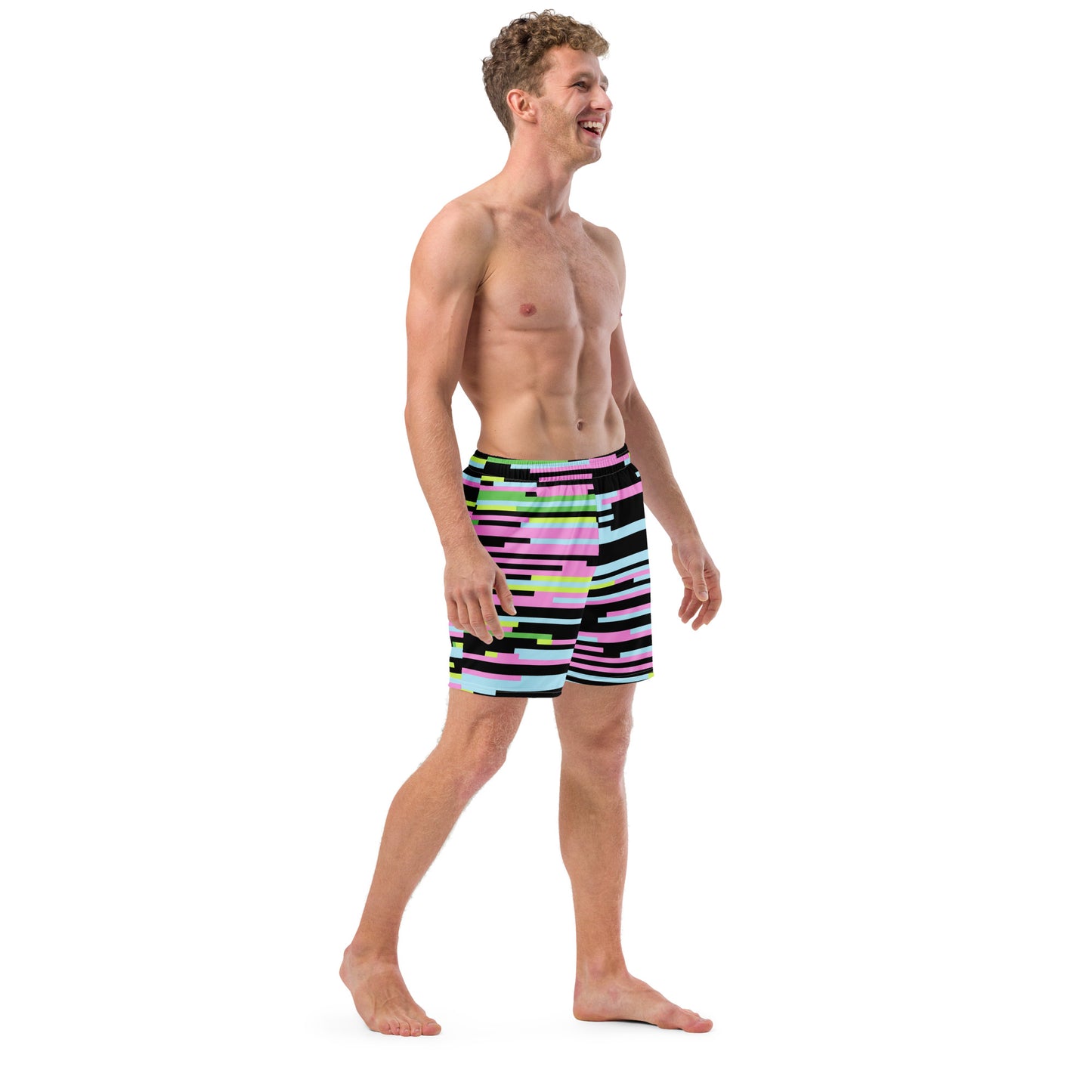 'Grunge' Color Orgasim Men's swim trunks