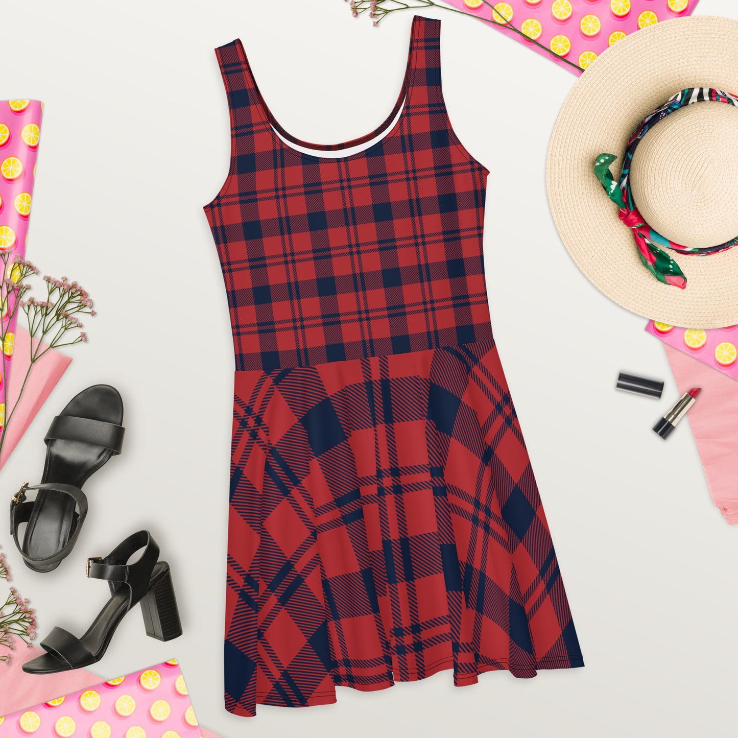 Pretty in Punk 'Grunge' Skater Dress