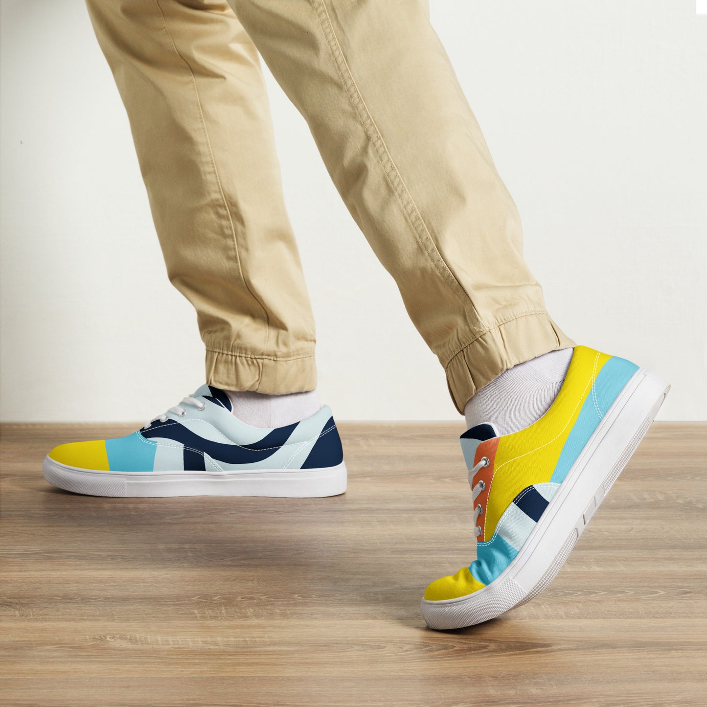 Color Pop Men’s lace-up canvas shoes