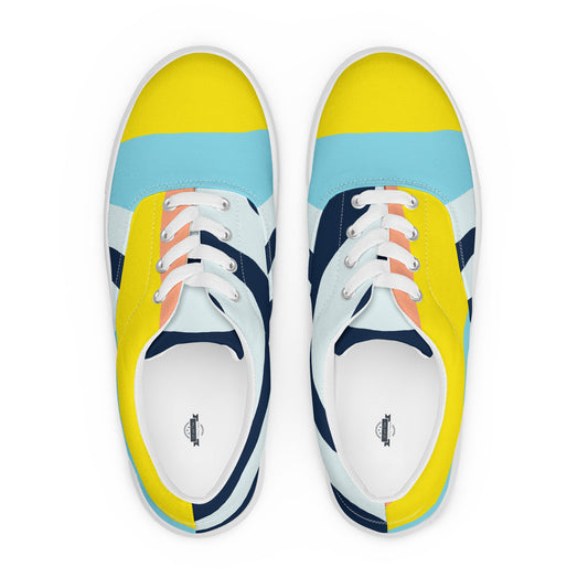 Color Pop Men’s lace-up canvas shoes