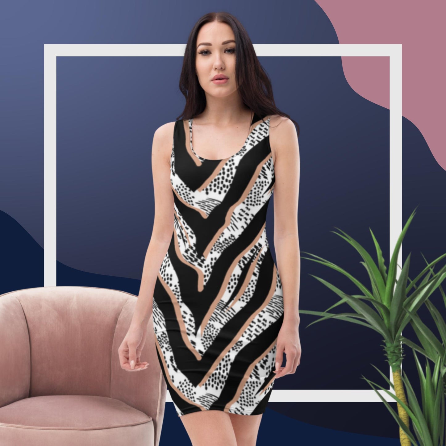 'Animal Couture' Queen of the Jungle Dress