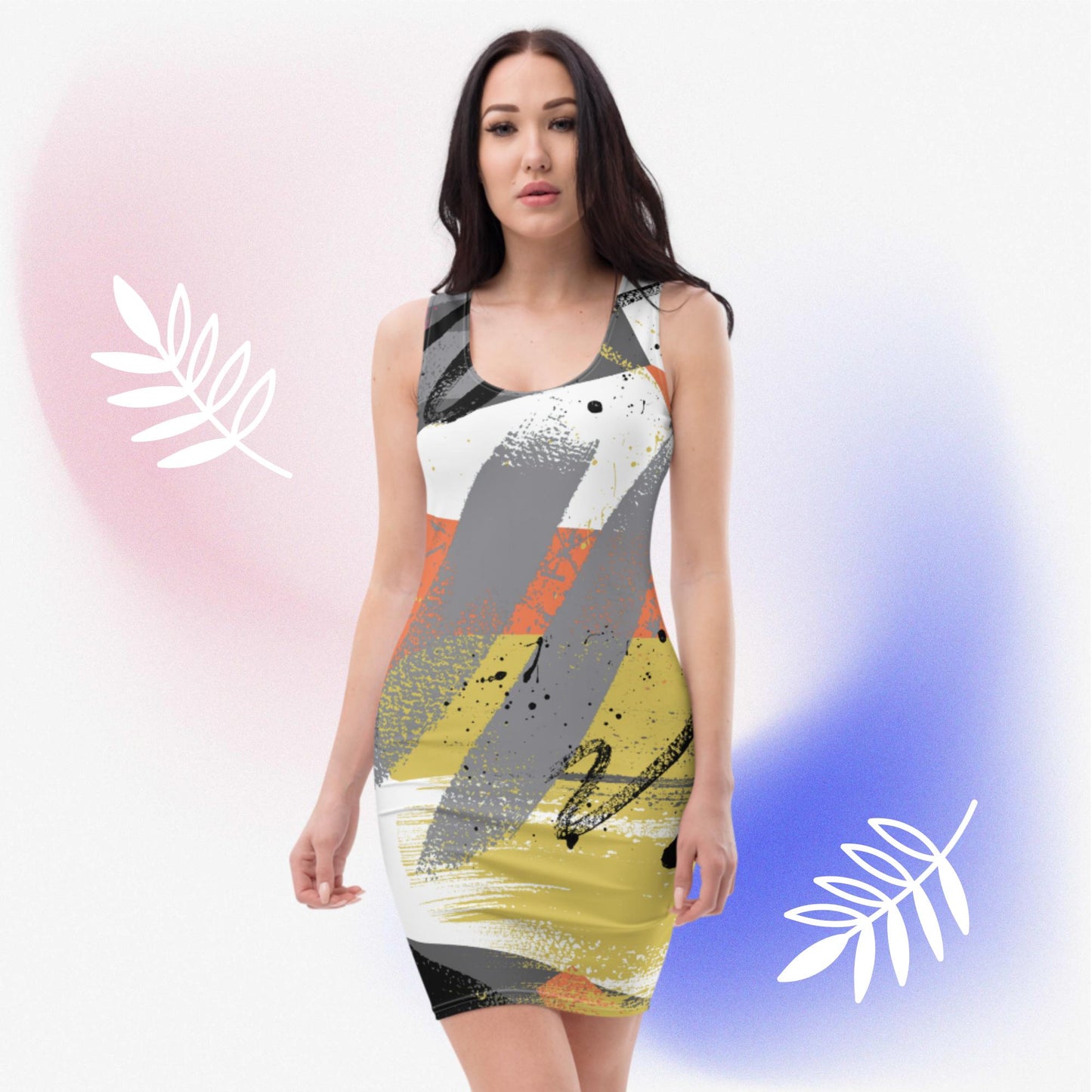 Chaos 'Art Pop' Cut & Sew Dress