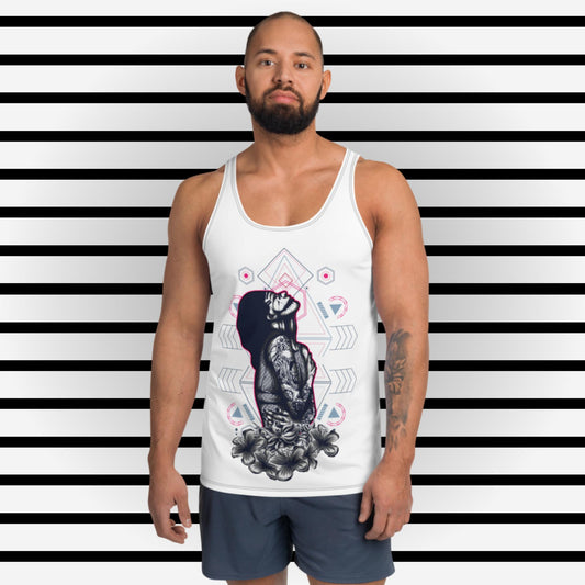 'Out from the Ashes' Unisex Tank Top