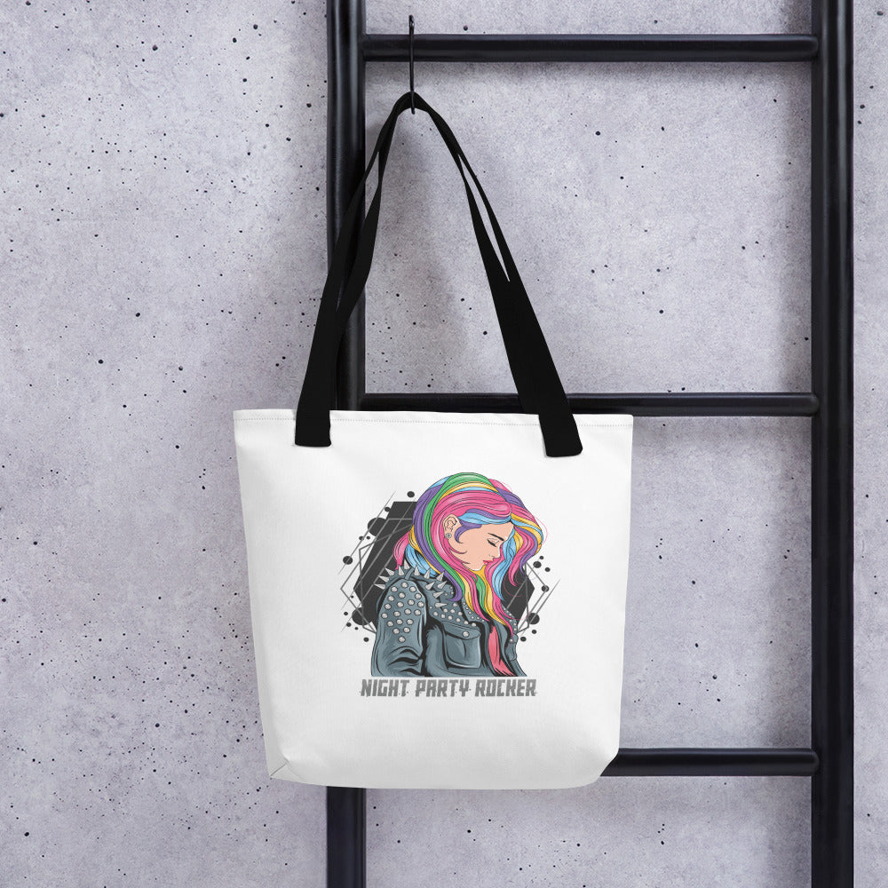 'Night Party Rocker' Tote bag