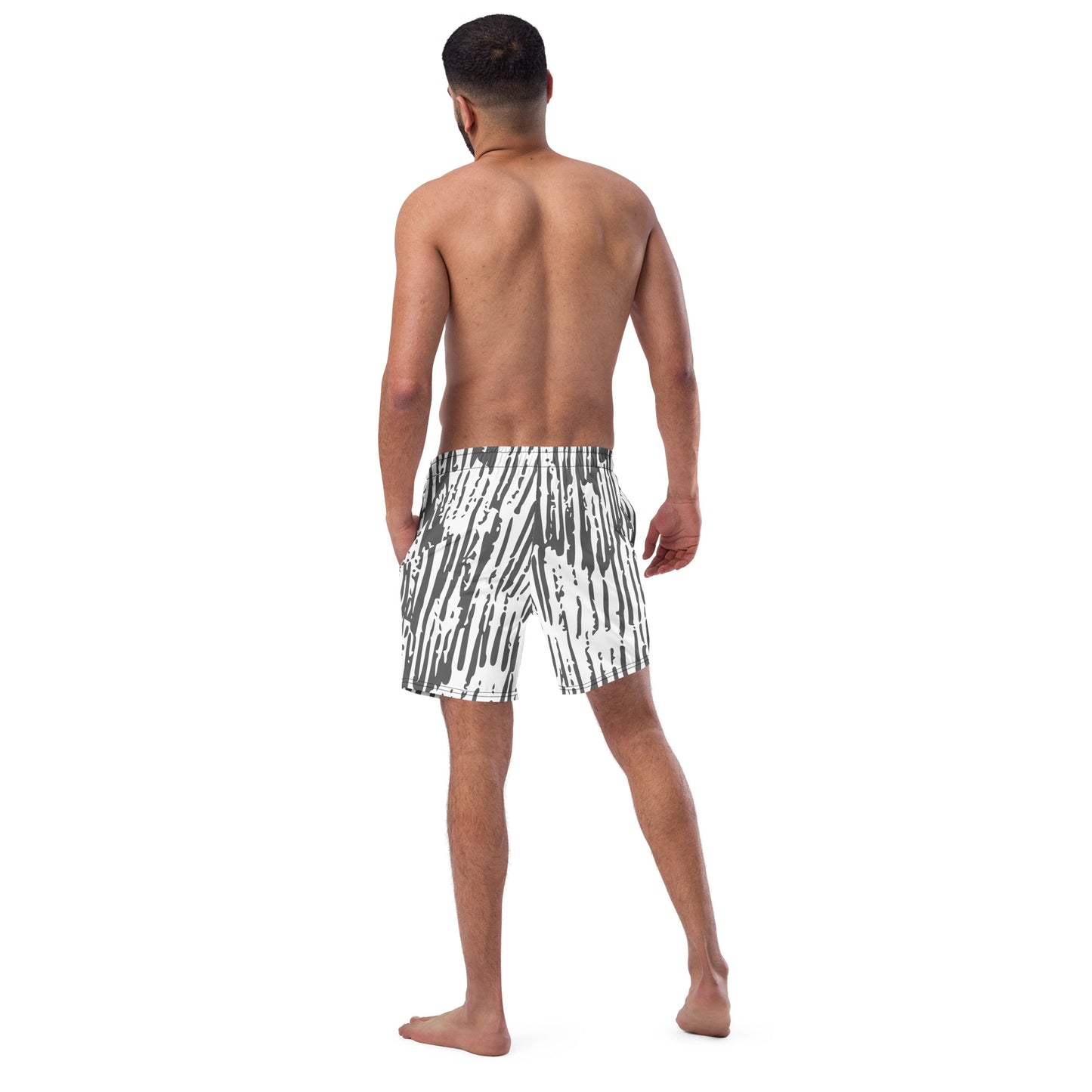 'Grunge' Written in Chaos Men's swim trunks