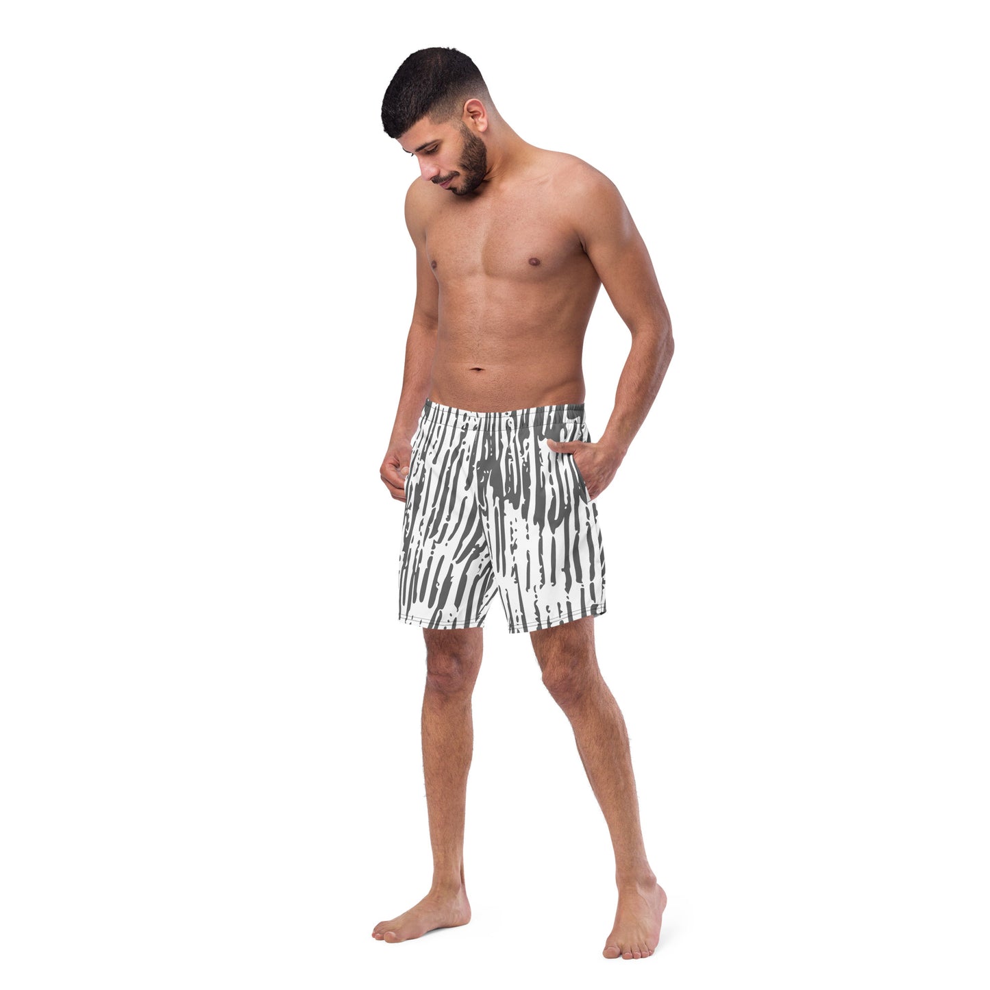 'Grunge' Written in Chaos Men's swim trunks