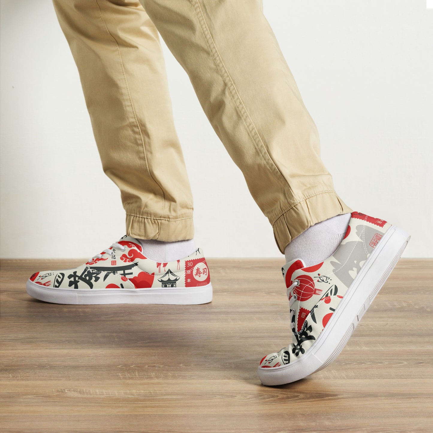 Men’s Enter Kanto lace-up canvas shoes