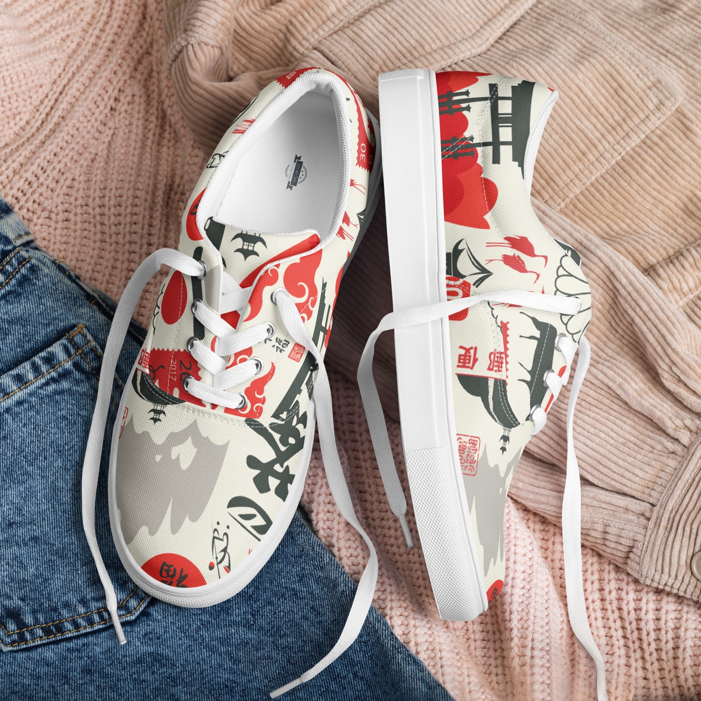 Men’s Enter Kanto lace-up canvas shoes