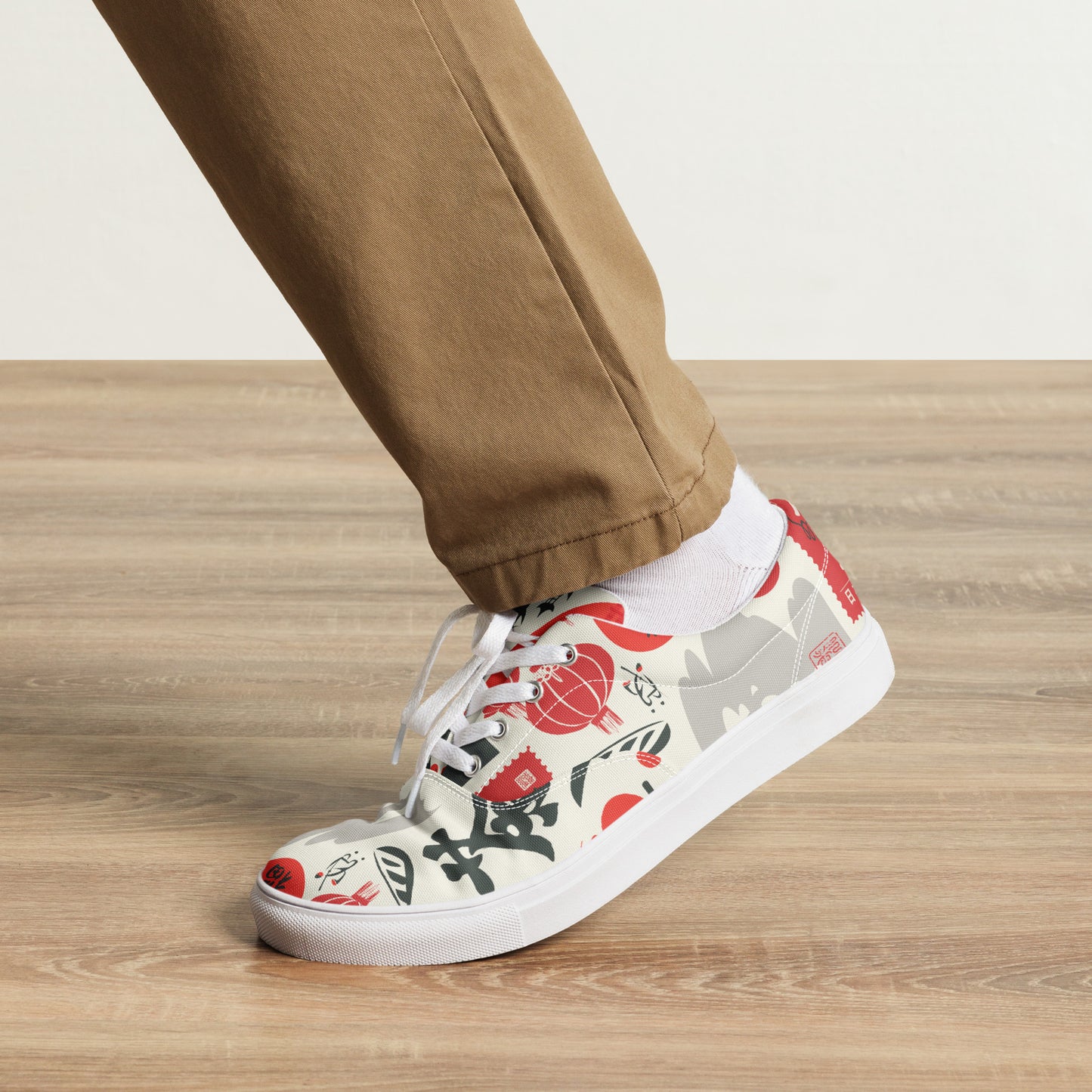 Men’s Enter Kanto lace-up canvas shoes