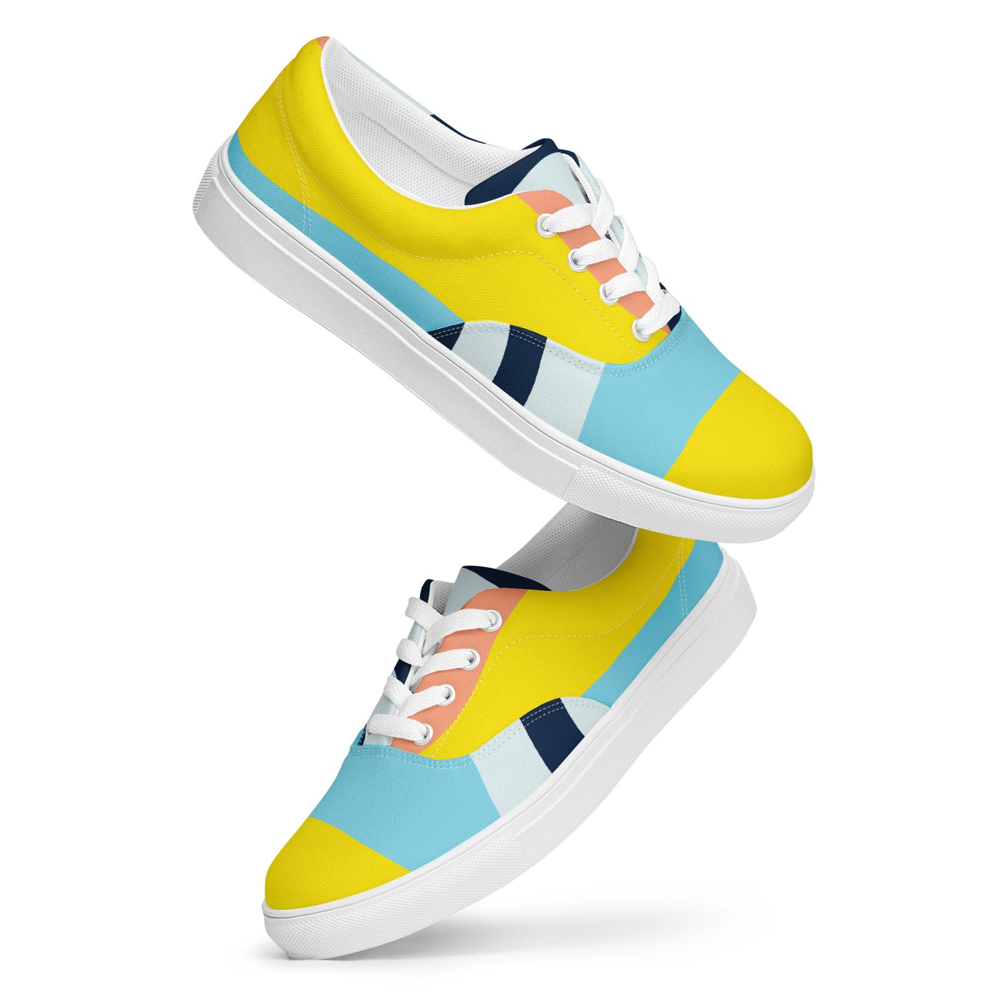 Color Pop Men’s lace-up canvas shoes