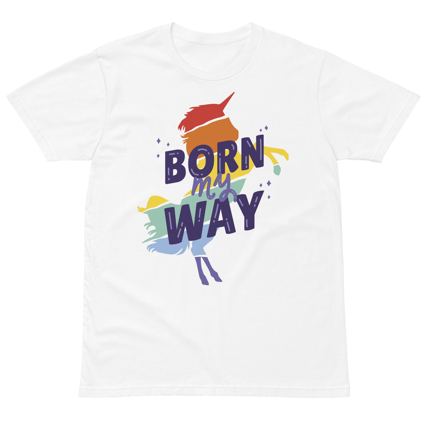Pride Collection Born My Way Men's premium t-shirt
