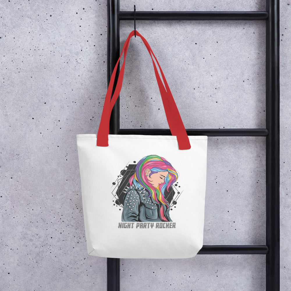 'Night Party Rocker' Tote bag