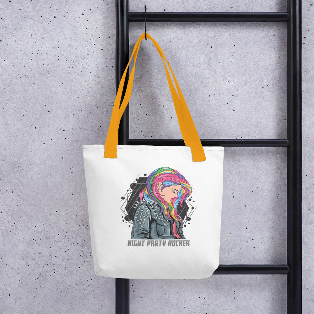 'Night Party Rocker' Tote bag